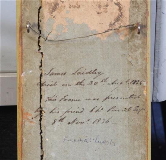 Australian Interest Portrait of James Laidley (1786-1835), Deputy Commissary General of New South Wales,